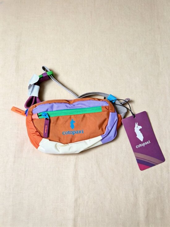 cotopaxi Handbags - Cotopaxi Colorblock Belt Bag Del Día Unisex Travel Crossbody Pack New